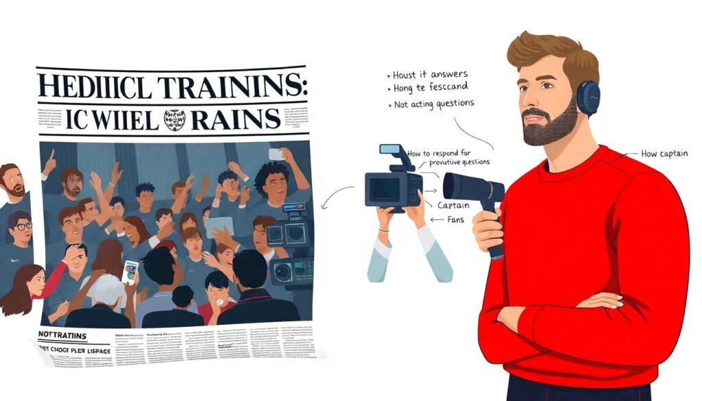 Секреты успешной пресс-конференции игроков - иллюстрация