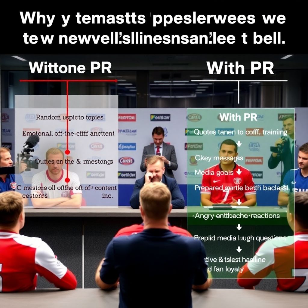 Секреты успешной пресс-конференции игроков: как подготовить и провести