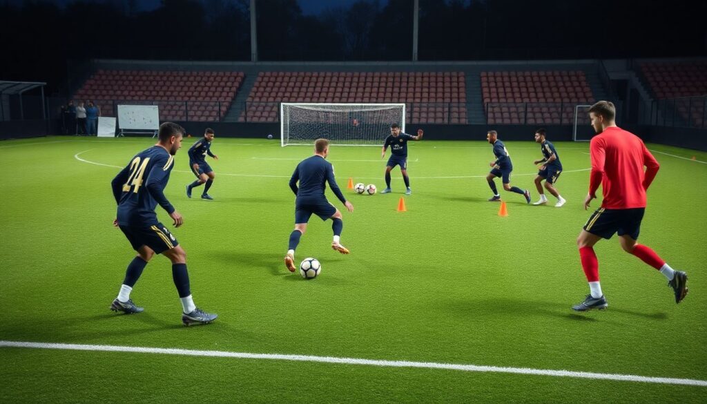 Тактика прессинга: варианты и эффективность - иллюстрация