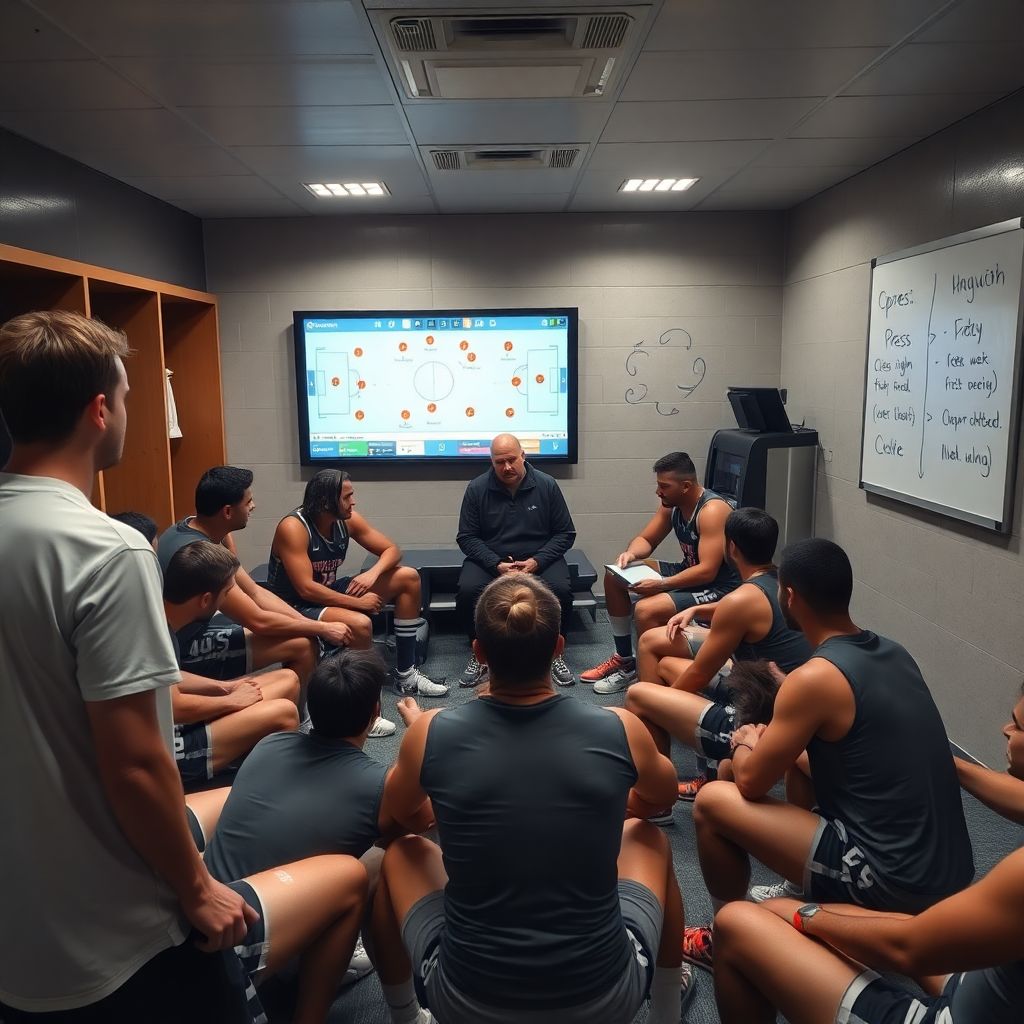 Секреты подготовки в перерыве: что делают команды в раздевалке