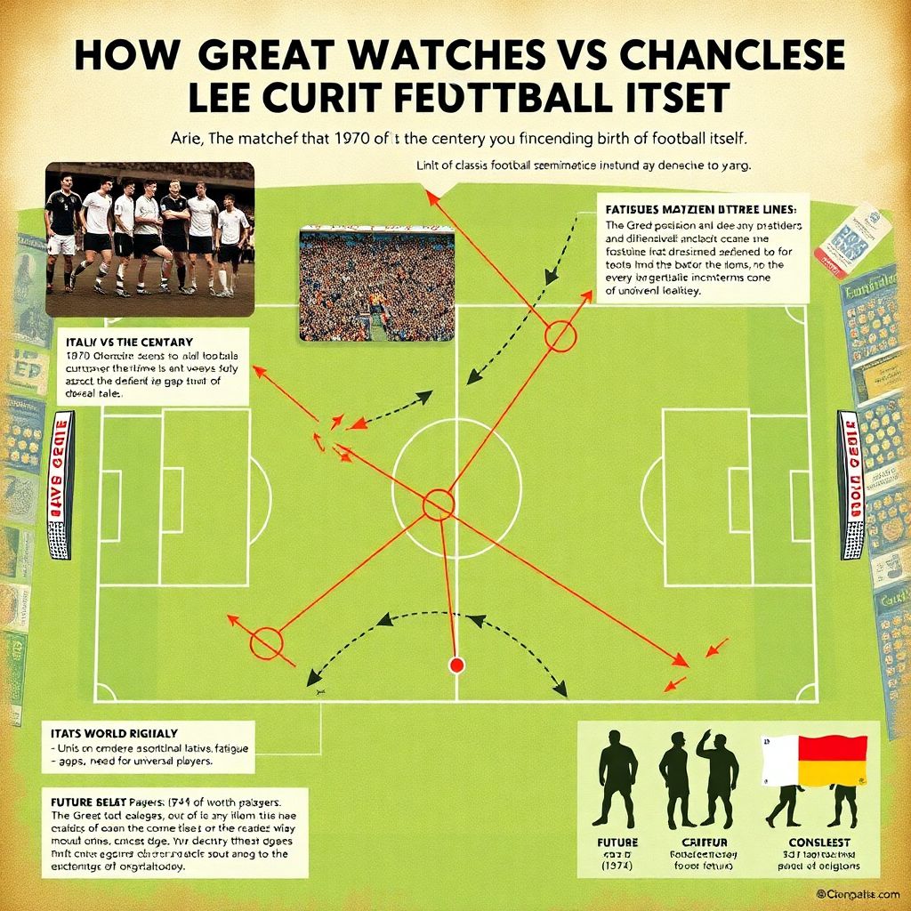 История футбола в деталях: великие матчи и их влияние на стиль игры