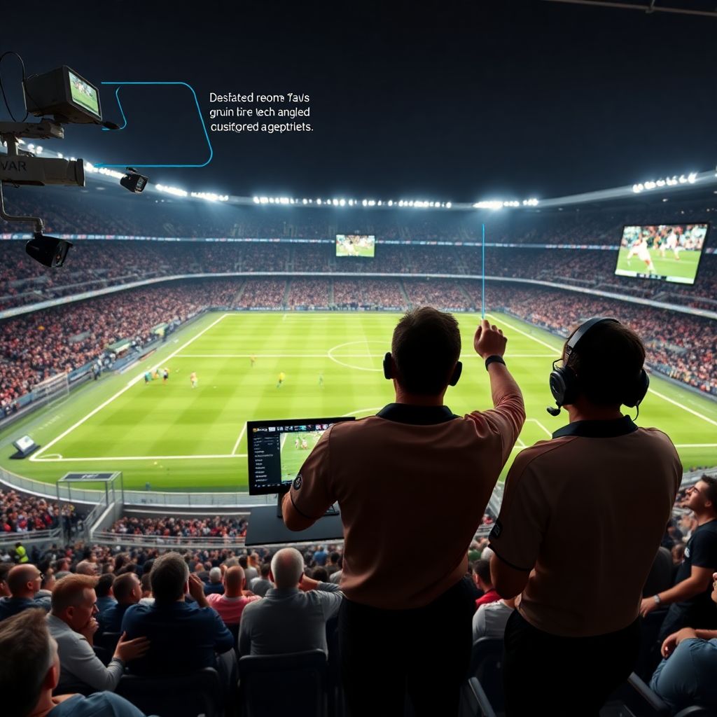 Новейшие технологии в судействе: Var и goal-line technology в футболе