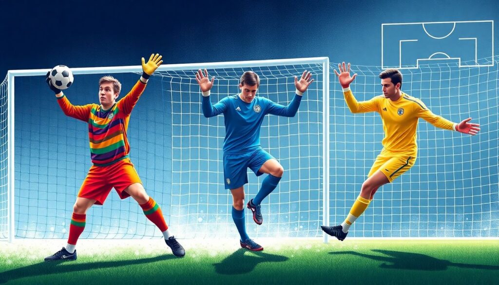 Роль голкиперов в атаках: тактика и психология в современных матчах - иллюстрация