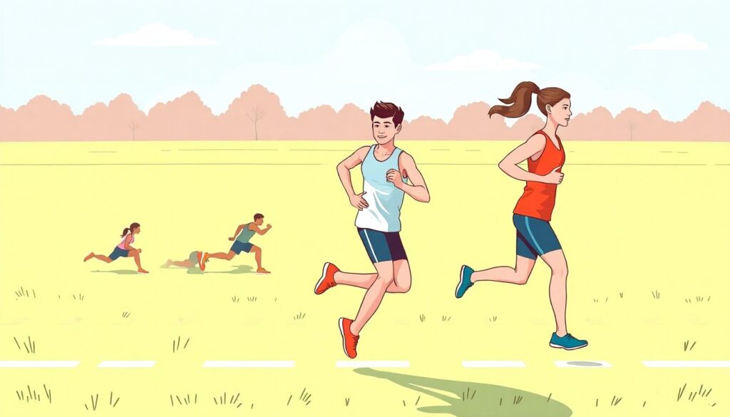Тренировки на скорость и выносливость: методики для профессионалов и любителей - иллюстрация