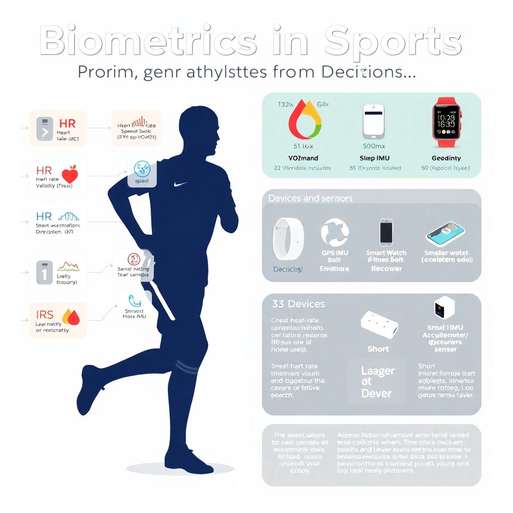 Биометрия в спорте: как данные помогают улучшить подготовку игроков
