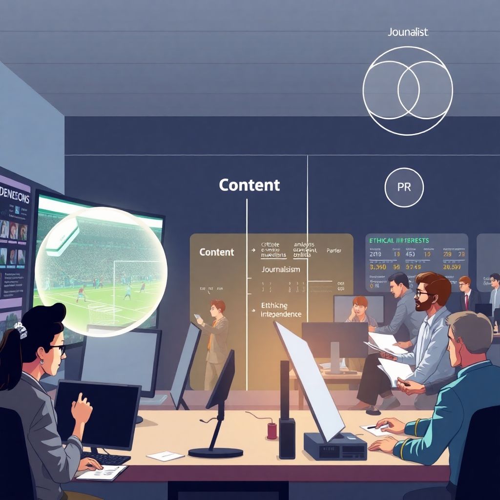Спортивная журналистика без рекламы: принципы, этика и честность материала