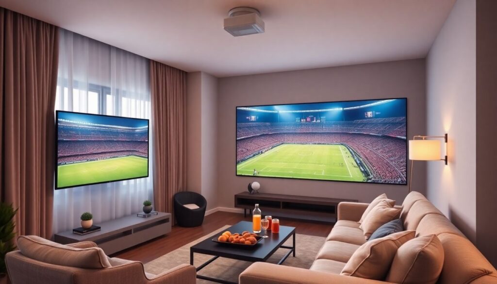 Как выбрать идеальный просмотр матча дома: техника и комфорт - иллюстрация