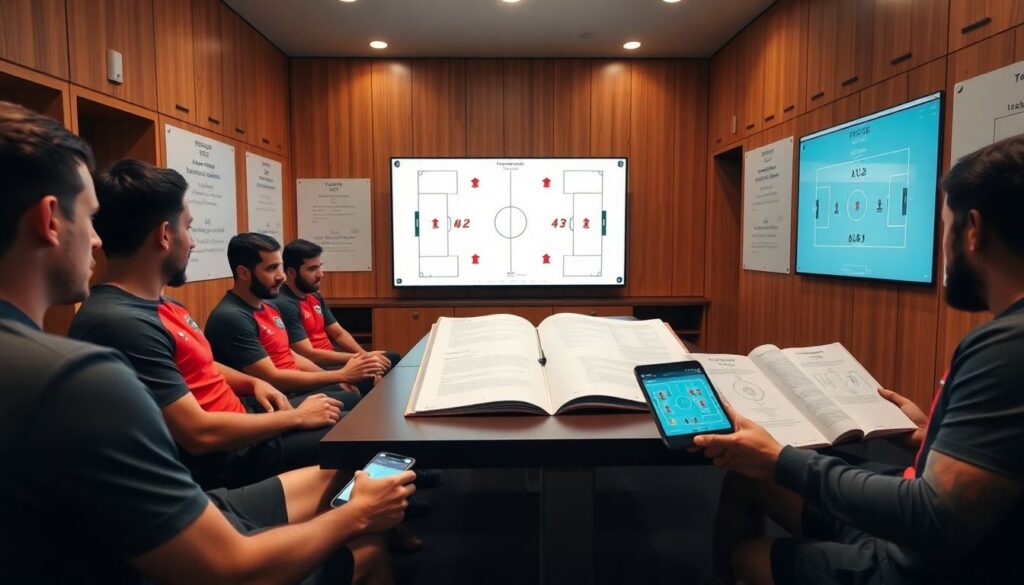 Тактика распределения обязанностей на поле: от защиты к атаке - иллюстрация