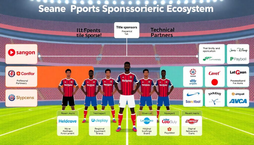 Влияние партнеров на форму клуба и бренд - иллюстрация