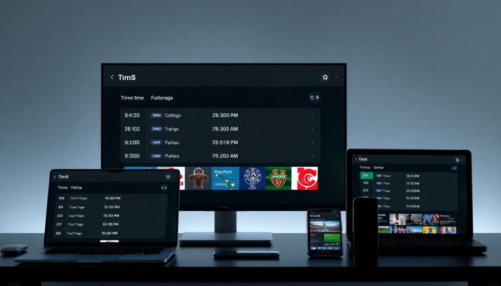 Футбол без границ: матчи в разных часовых поясах - иллюстрация