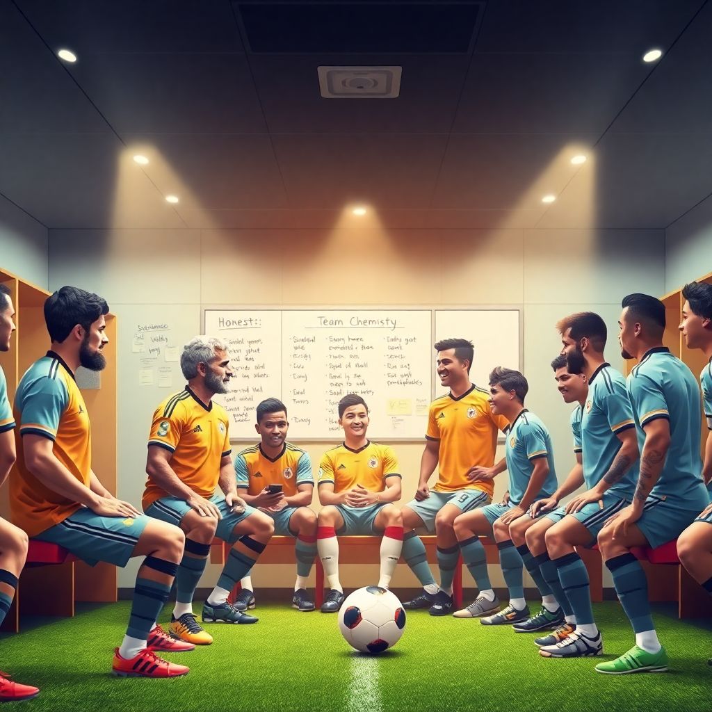 Футбольная химия команды: как правильно сочетать личности в группе