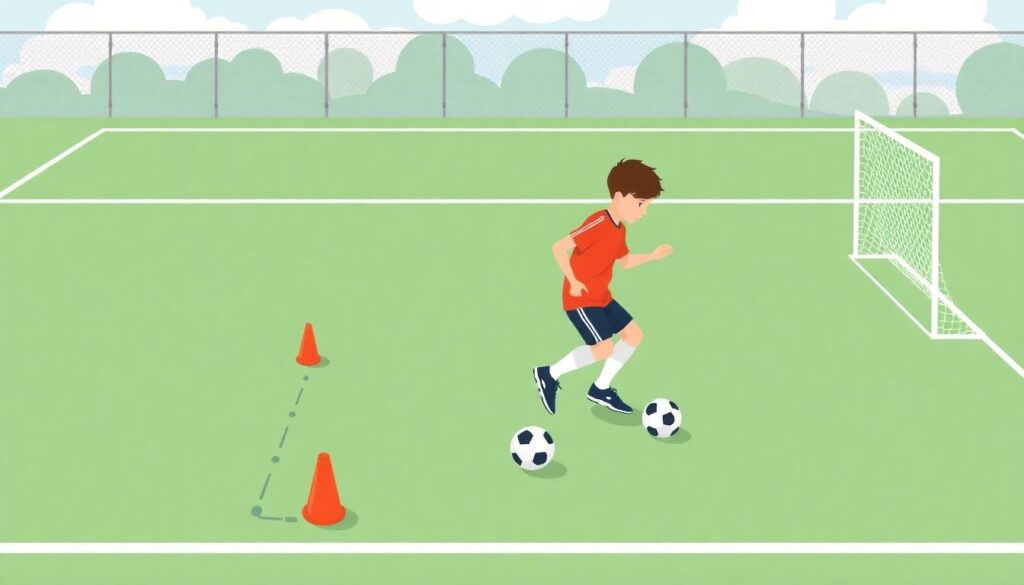 Техника владения мячом: вводящие упражнения для новичков - иллюстрация