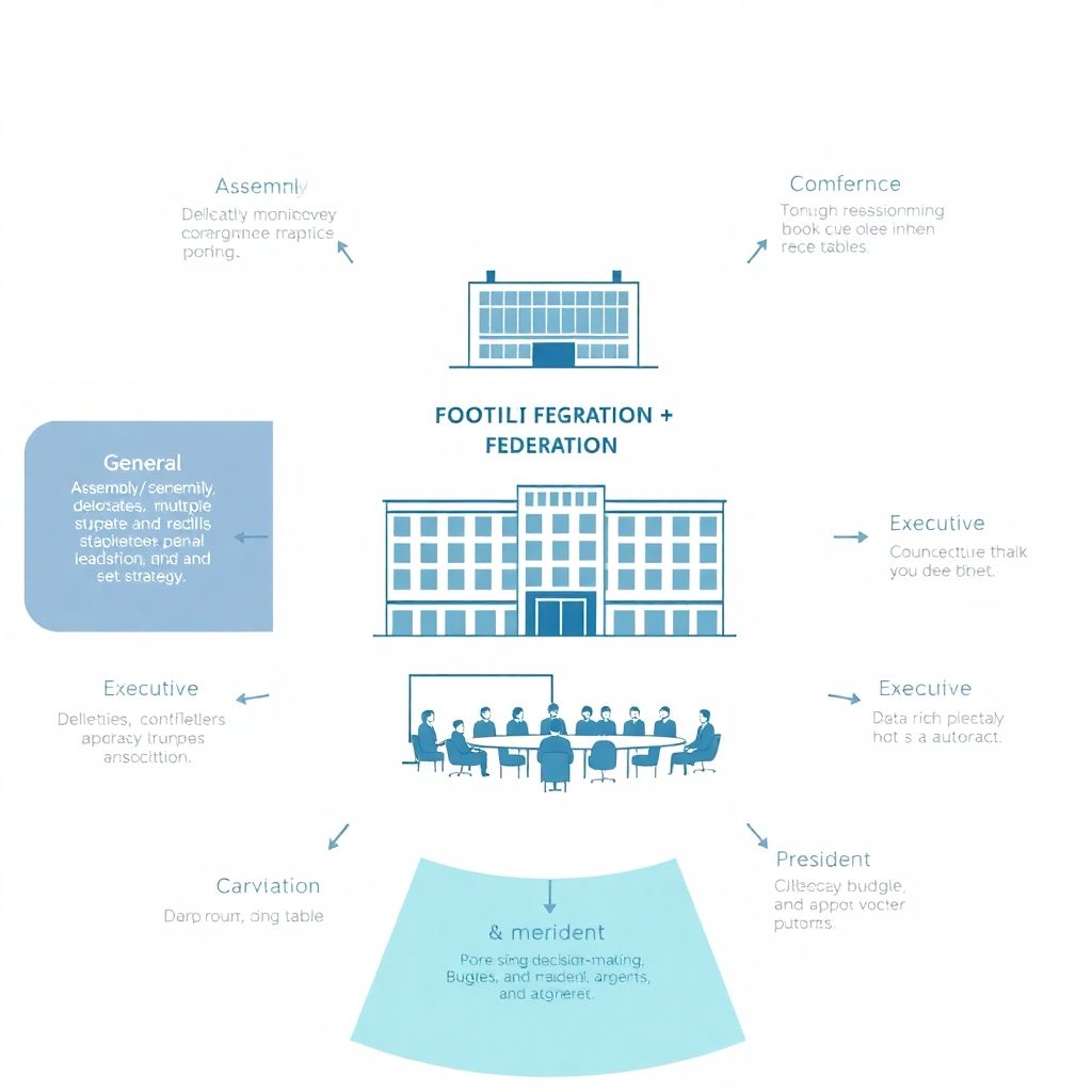 Как устроена футбольная федерация: структура органов и ключевой регламент