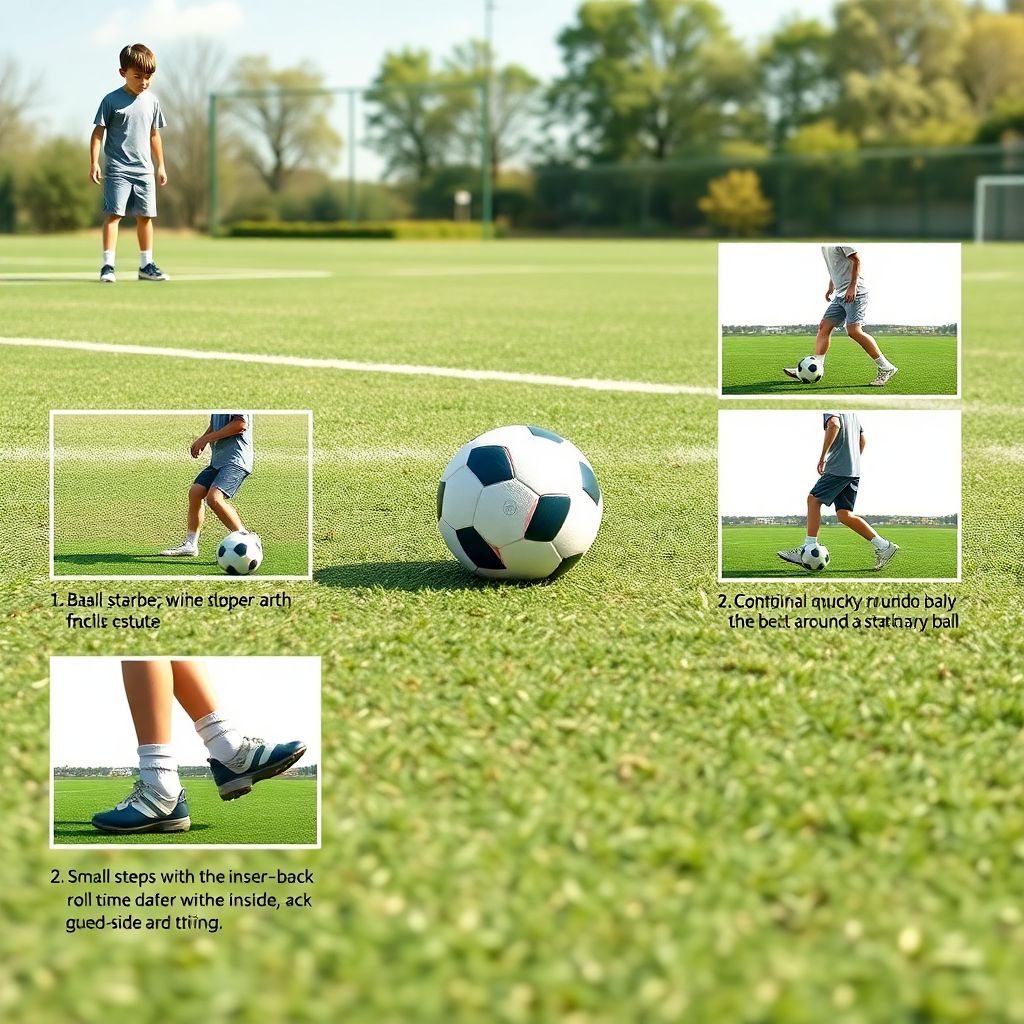 Техника владения мячом для новичков: простые вводящие упражнения