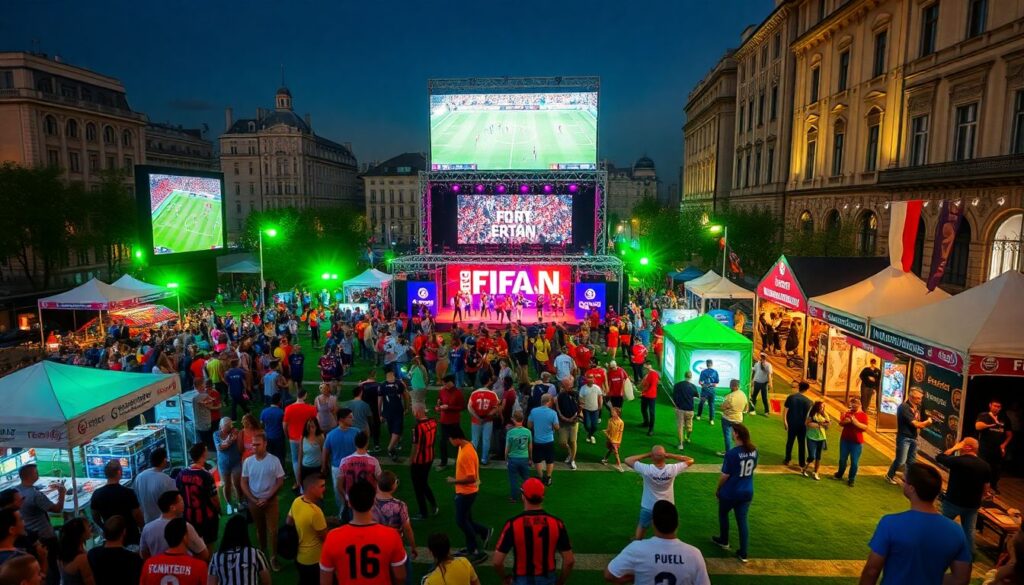 Глобальные фан-ивенты: турниры и фестивали болельщиков - иллюстрация