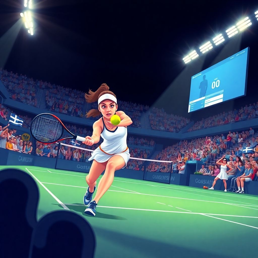 Андреева разгромила Саккари на australian open и сотворила историю