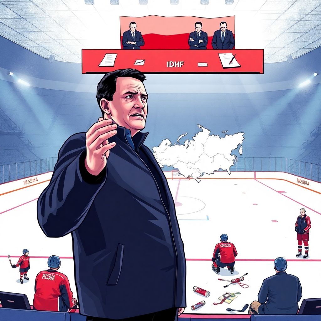 Курдин о санкциях Iihf против России: считают себя богами и ломают судьбы