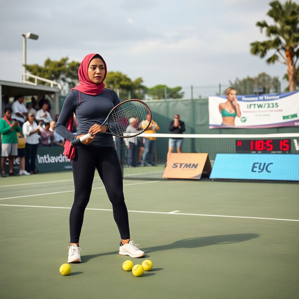 Самая нелепая теннисистка: как Хаджар Абделькадер за 38 минут стала посмешищем