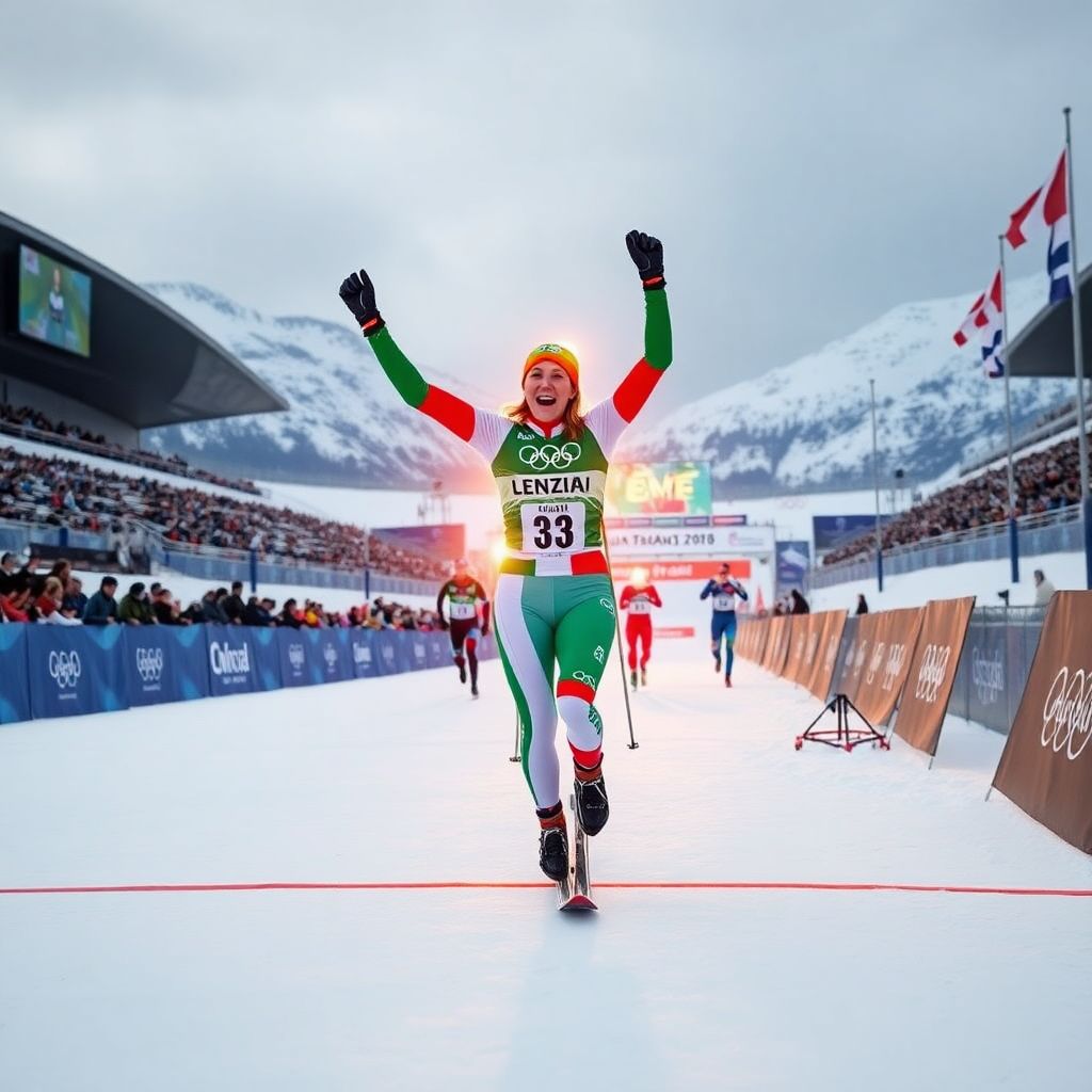 Лиза Виттоцци выиграла золото Олимпиады‑2026 в биатлонной гонке преследования