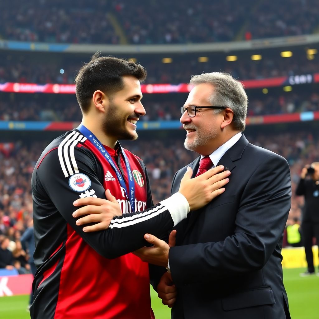 Лучший президент: Акинфеев поздравил Гинера с 25-летием у руля ЦСКА