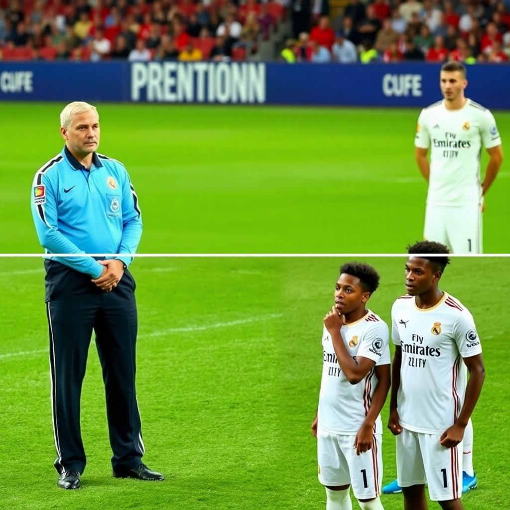 УЕФА отстранил Престианни на матч с «Реалом» за оскорбления Винисиуса Жуниора