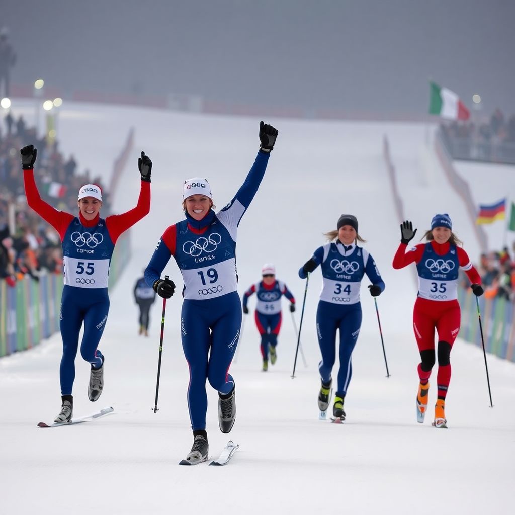 Сборная Франции по биатлону выиграла смешанную эстафету на Олимпиаде‑2026