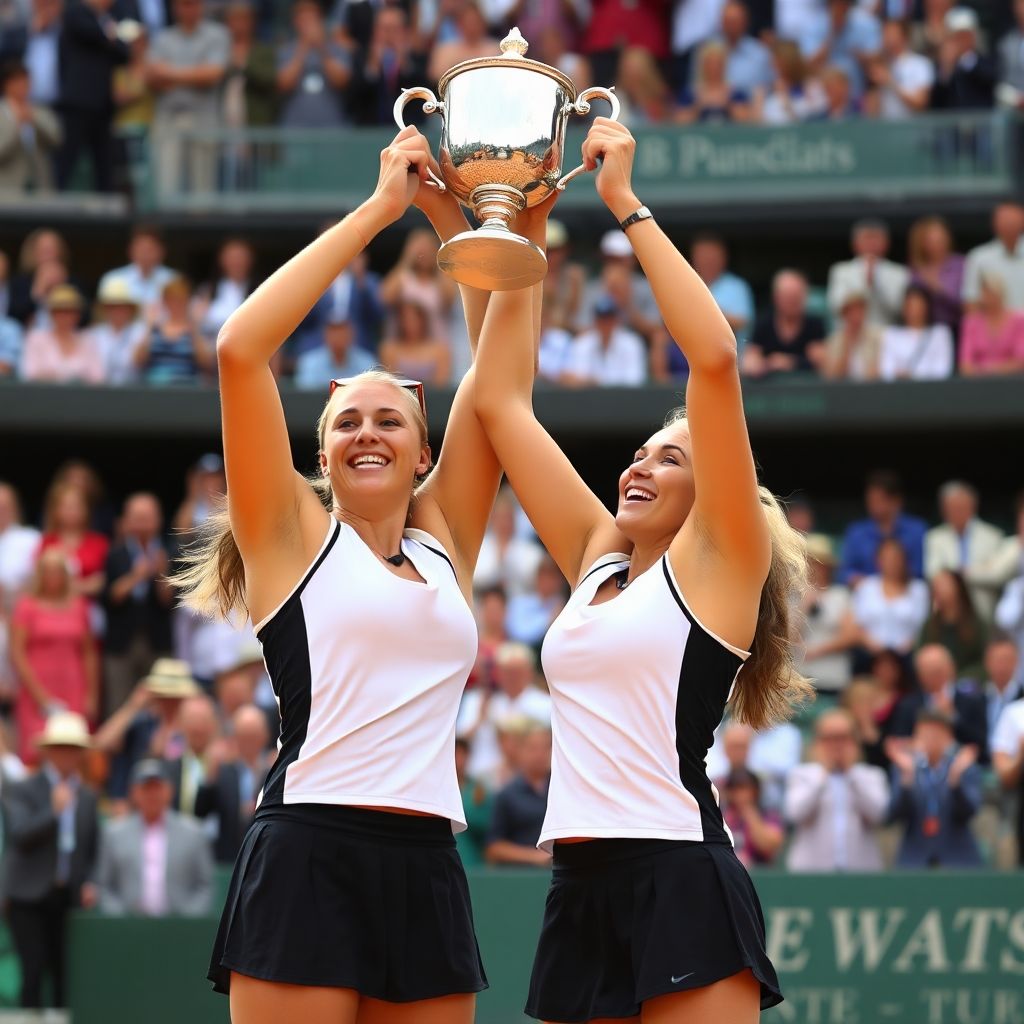 Самсонова и Мелихар-Тарчоу выиграли парный титул Wta 500 в Штутгарте