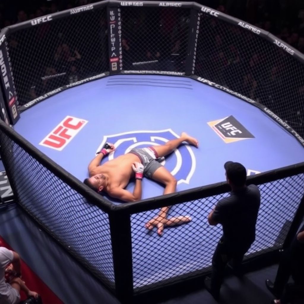 Умар Нурмагомедов проиграл Сун Ядуну нокаутом на Ufc fight night 286