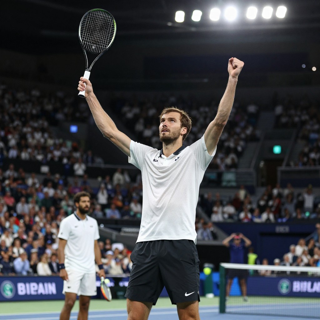 Медведев вышел в полуфинал турнира Atp 250 в Ханчжоу и сыграет с Сафиуллиным